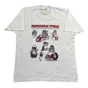 Vintage 90's SS Riverside Pride Don Laughlin Resort Hotel Casino Graphic Tee XL